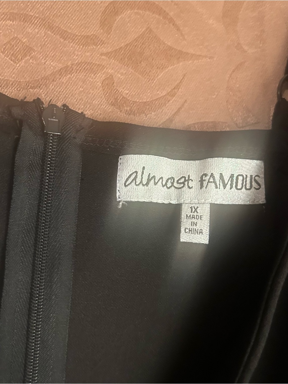 Almost Famous Black Dress - Picture 4 of 4